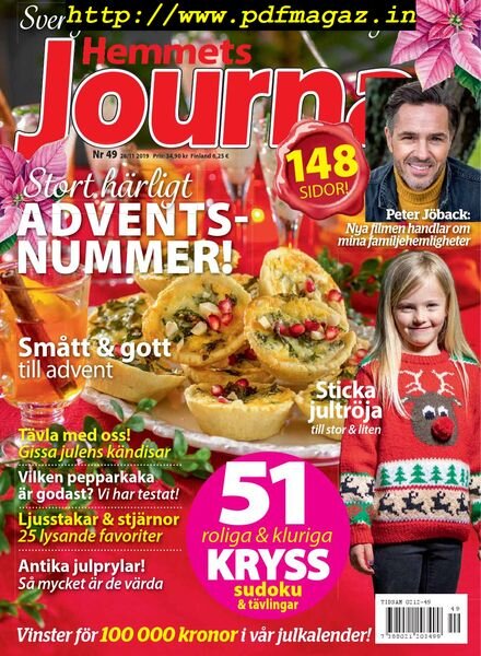 Hemmets Journal – 28 november 2019 Cover