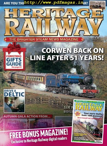 Heritage Railway – November 22, 2019 Cover