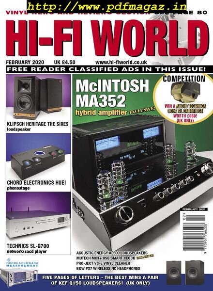 Hi-Fi World – February 2020 Cover
