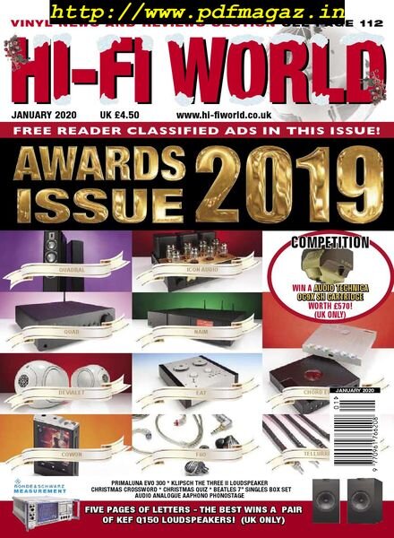 Hi-Fi World – January 2020 Cover