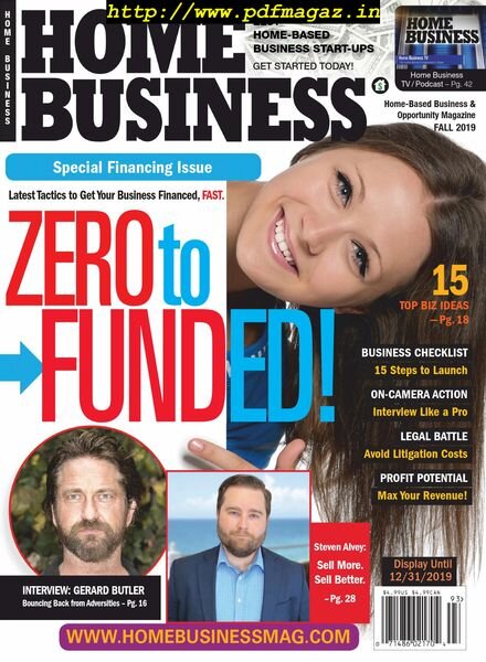 Home Business Magazine – Fall 2019 Cover