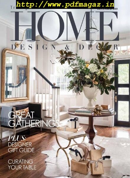 Home Design & Decor Triangle – December 2019 Cover