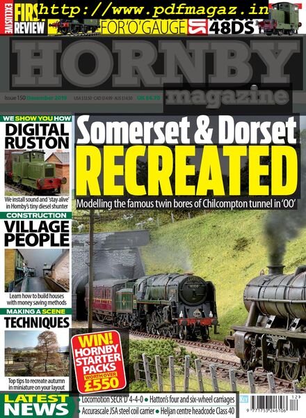 Hornby Magazine – Issue 150, December 2019 Cover