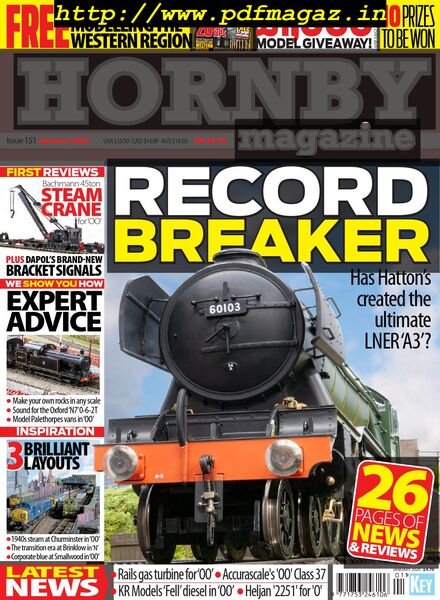 Hornby Magazine – Issue 151 – January 2020 Cover