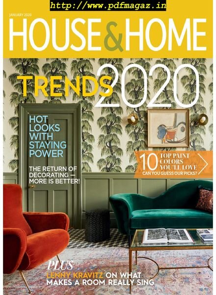 House & Home – January 2020 Cover
