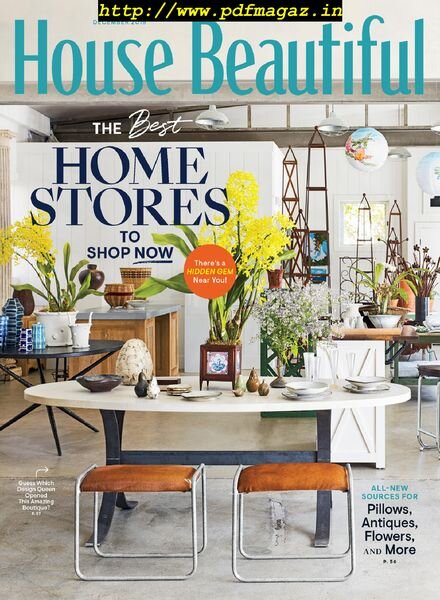 House Beautiful USA – December 2019 Cover