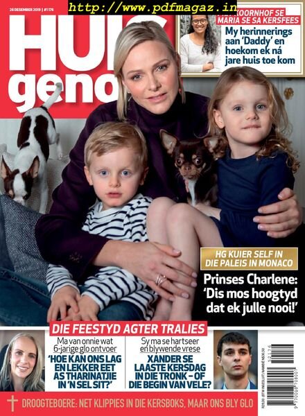 Huisgenoot – 26 Desember 2019 Cover
