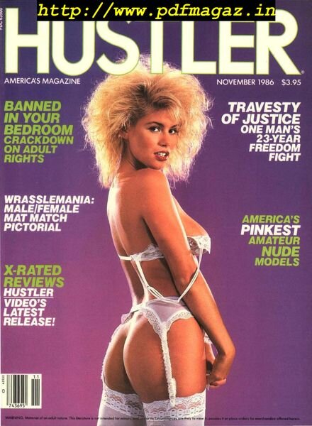 Hustler USA – November 1986 Cover