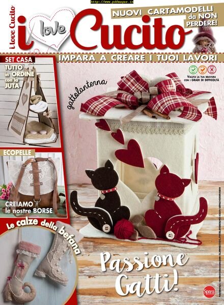 I Love Cucito – dicembre 2019 Cover
