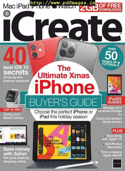 iCreate UK – January 2020 Cover