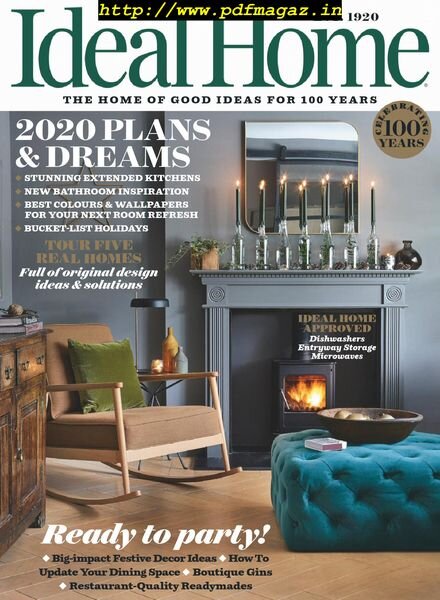 Ideal Home UK – January 2020 Cover