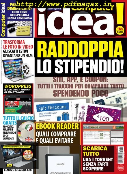 Il Mio Computer Idea! – 22 Agosto 2019 Cover