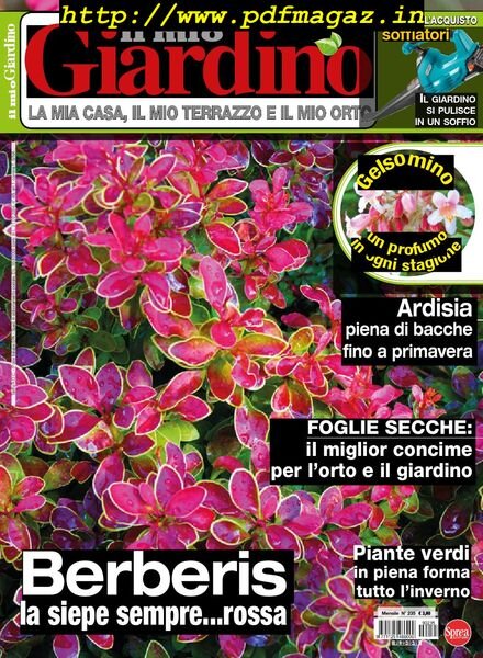 Il Mio Giardino – Novembre-Dicembre 2019 Cover