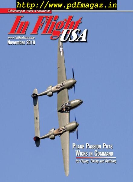 In Flight USA – November 2019 Cover