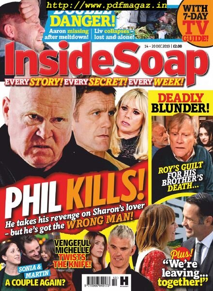 Inside Soap UK – 14 December 2019 Cover