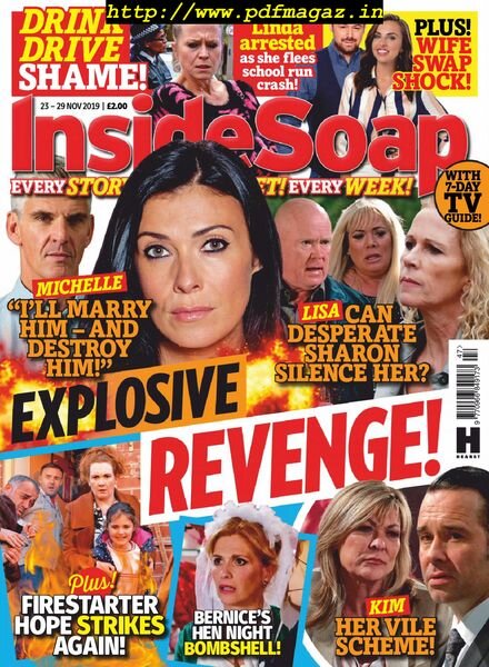 Inside Soap UK – 23 November 2019 Cover