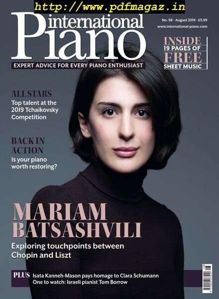 International Piano – Issue 58 – August 2019 Cover