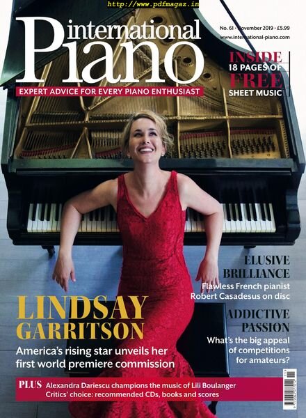 International Piano – Issue 61, November 2019 Cover