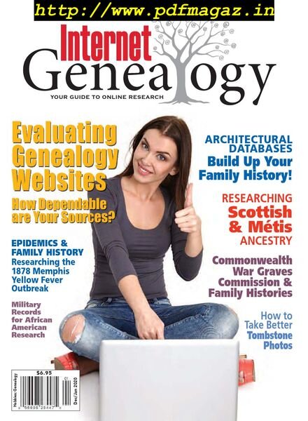 Internet Genealogy – December 2019 – January 2020 Cover