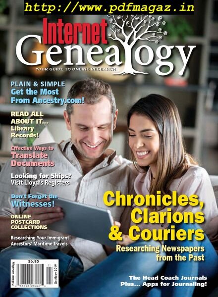 Internet Genealogy – October-November 2019 Cover
