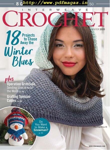 Interweave Crochet – November 2019 Cover