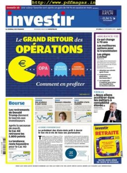 Investir – 7 Decembre 2019