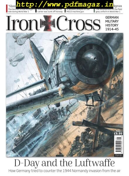Iron Cross – Issue 1, June 2019 Cover