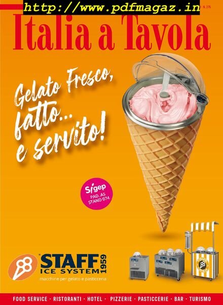 Italia a Tavola – Dicembre 2019-Gennaio 2020 Cover