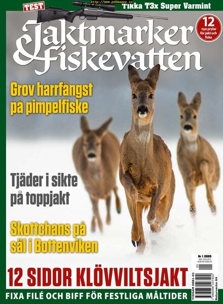 Jaktmarker & Fiskevatten – 18 december 2019 Cover