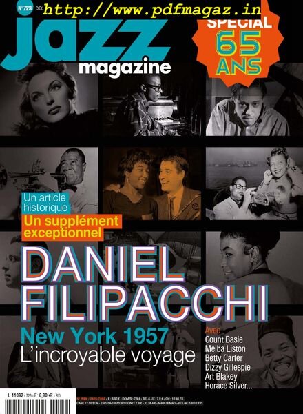 Jazz Magazine – decembre 2019 Cover