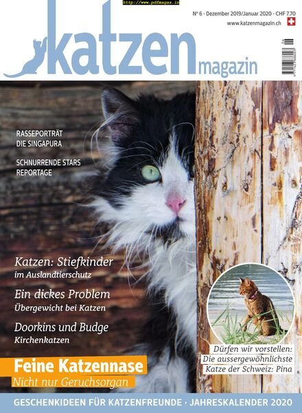 Katzen Magazin – November 2019 Cover