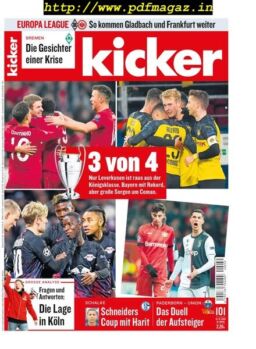 Kicker – 12 Dezember 2019