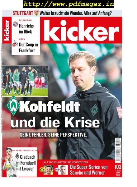 Kicker – 19 Dezember 2019 Cover