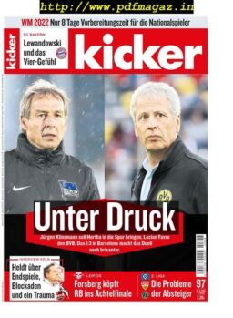 kicker – November 2019