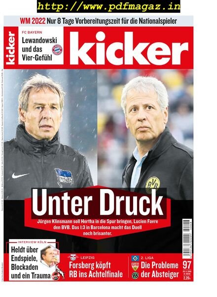 kicker – November 2019 Cover