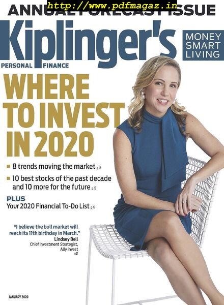 Kiplinger’s Personal Finance – January 2020 Cover