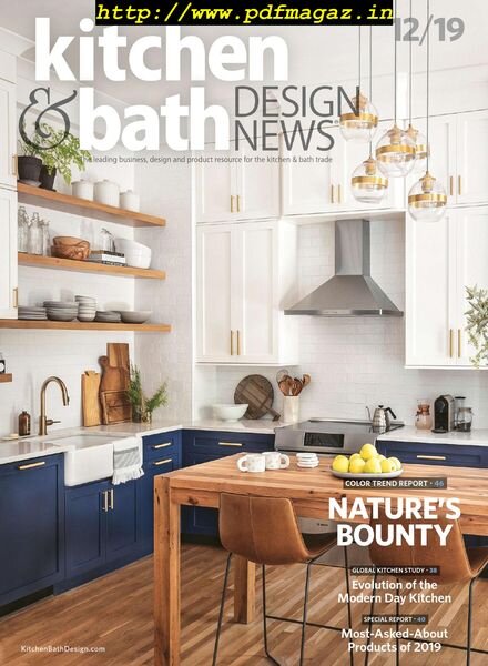 Kitchen & Bath Design News – December 2019 Cover