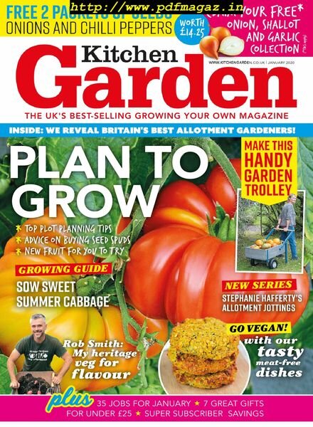 Kitchen Garden – January 2020 Cover