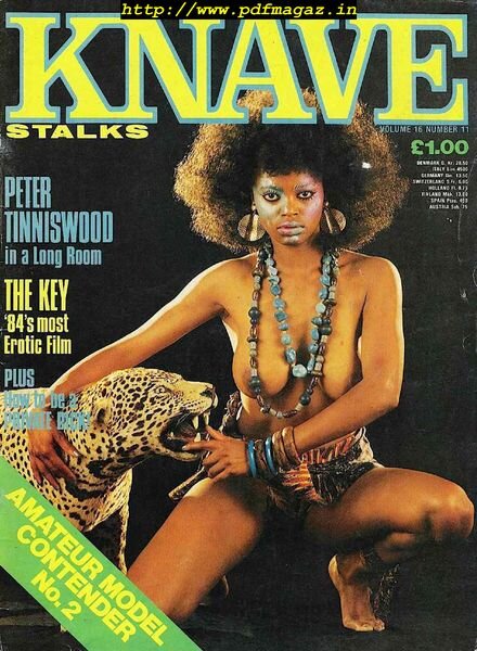 Knave – Volume 16 N 10-11, October-November 1984 Cover