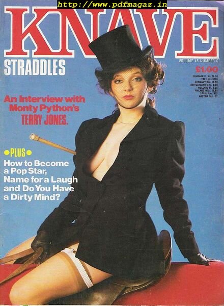 Knave – Volume 16 N 6, June 1984 Cover