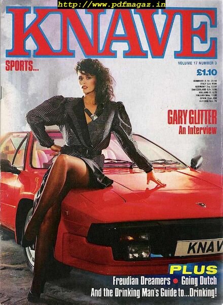 Knave – Volume 17 N 3, March 1985 Cover