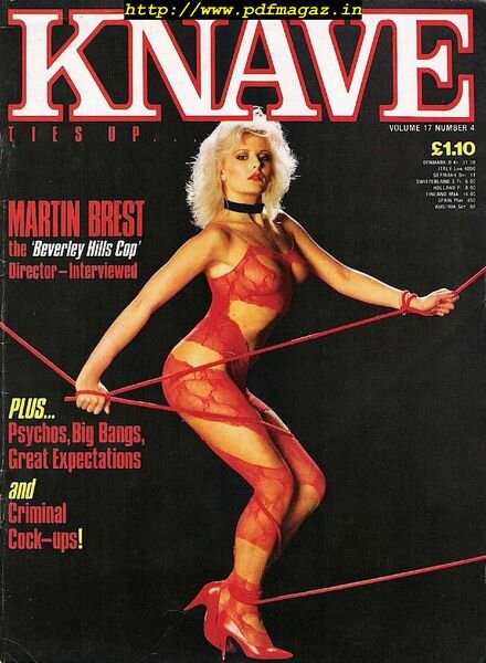 Knave – Volume 17 N 4, April 1985 Cover