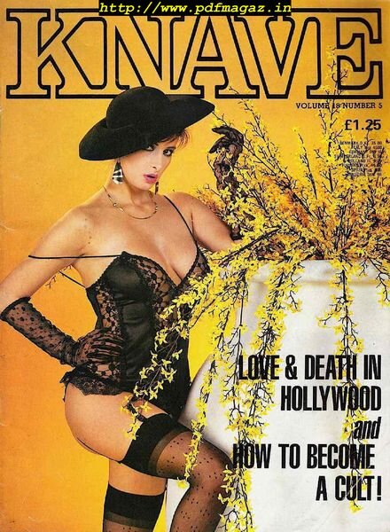 Knave – Volume 18 N 5, May 1986 Cover
