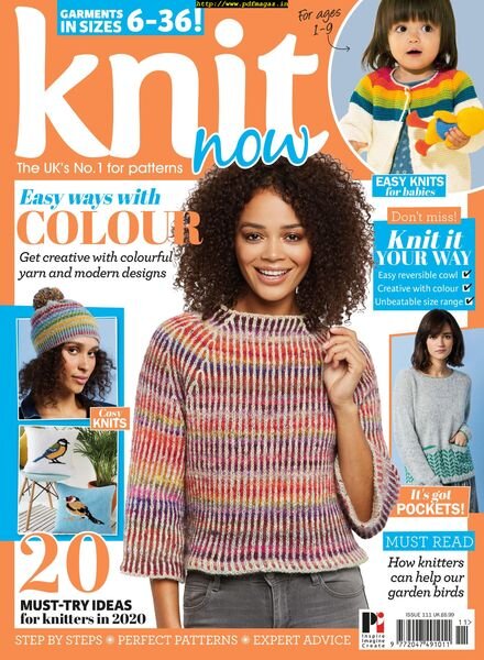 Knit Now – January 2020 Cover