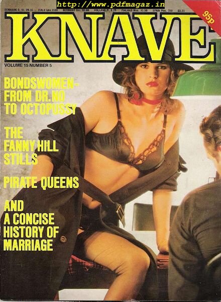 Knive – Volume 15 n 5, May 1983 Cover