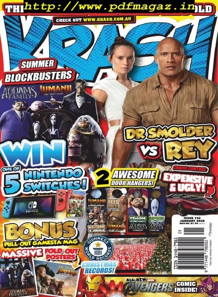 Krash – January 2020 Cover