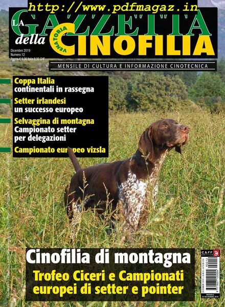 La Gazzetta Della Cinofilia Venatoria – Dicembre 2019 Cover