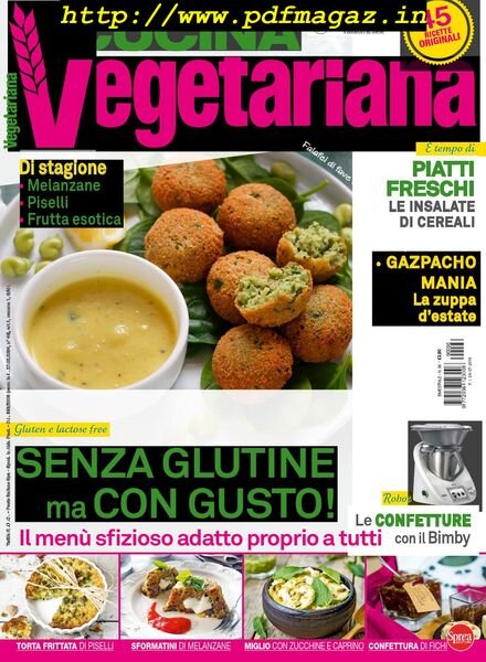 La Mia Cucina Vegetariana – Agosto-Settembre 2019 Cover