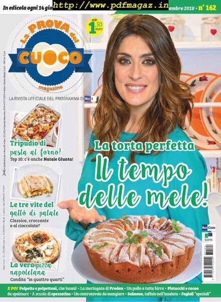 La Prova del Cuoco – 7 Novembre 2018 Cover
