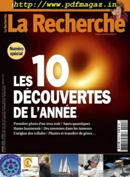 La Recherche – Janvier 2020